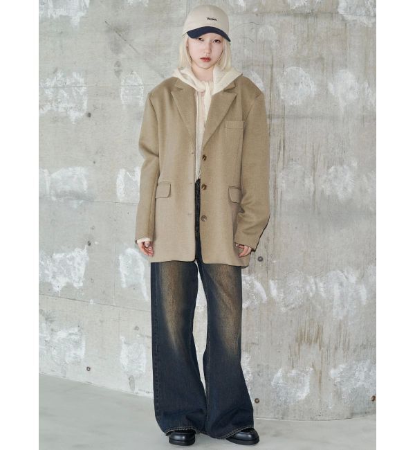 EMODA「【VEQUM】BOX WIDE JACKET」|テーラードジャケット|