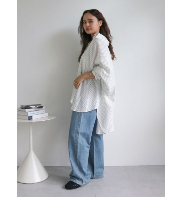 Ungrid「スリーブデザインルーズシャツ」|シャツ・ブラウス|