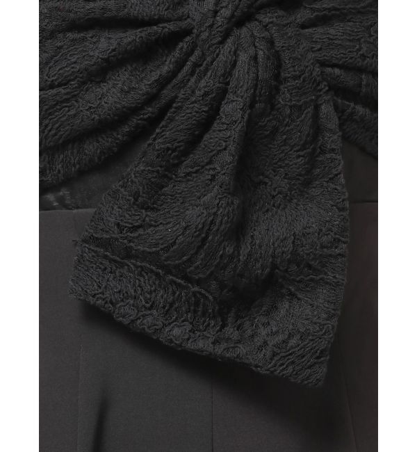 LAGUNAMOON「LADYエンブロイダリーツイストパンツドレス」|ドレス|