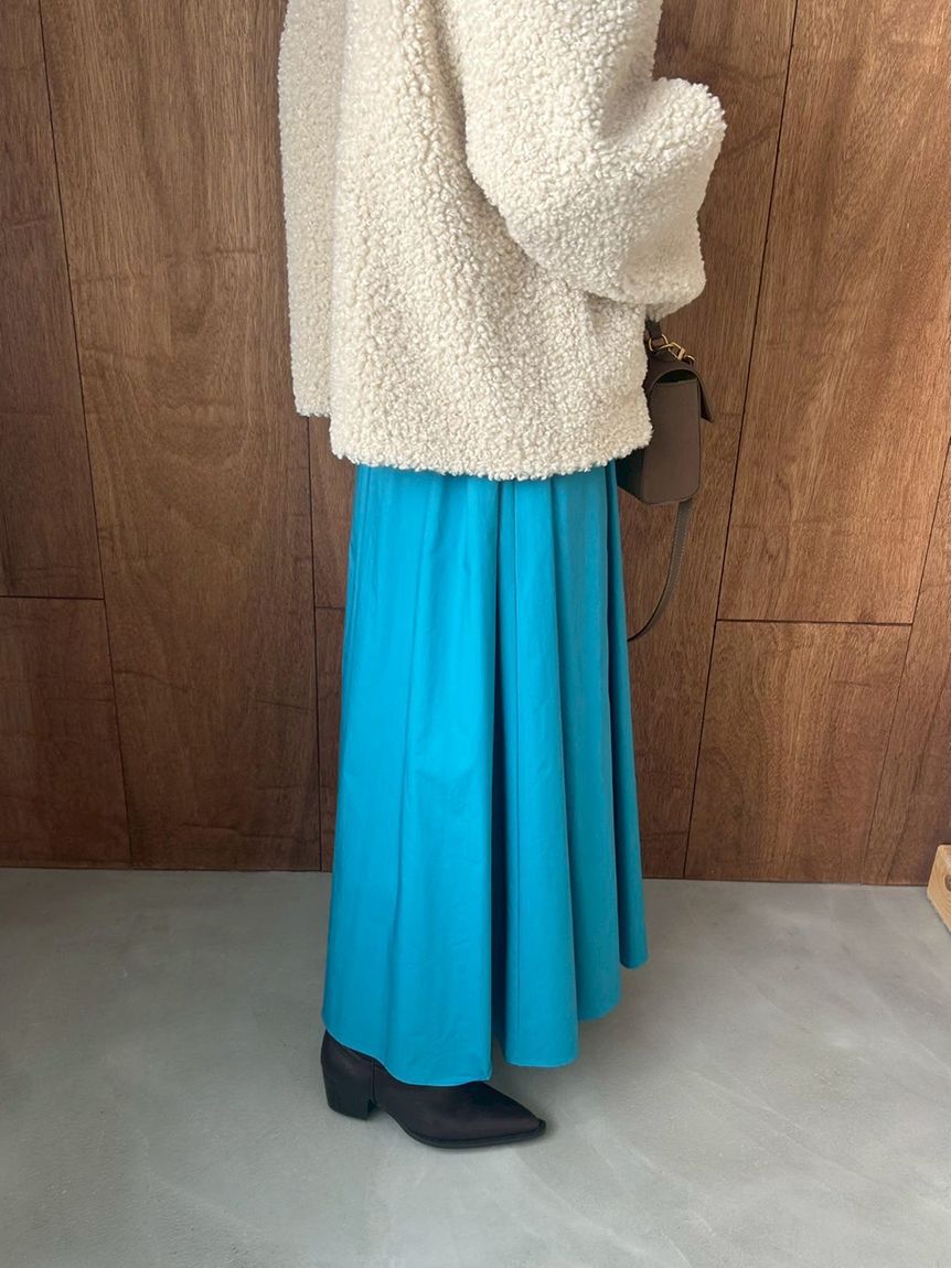 Mila Owen「【00サイズあり】ウエストゴムギャザーマキシスカート」|スカート|