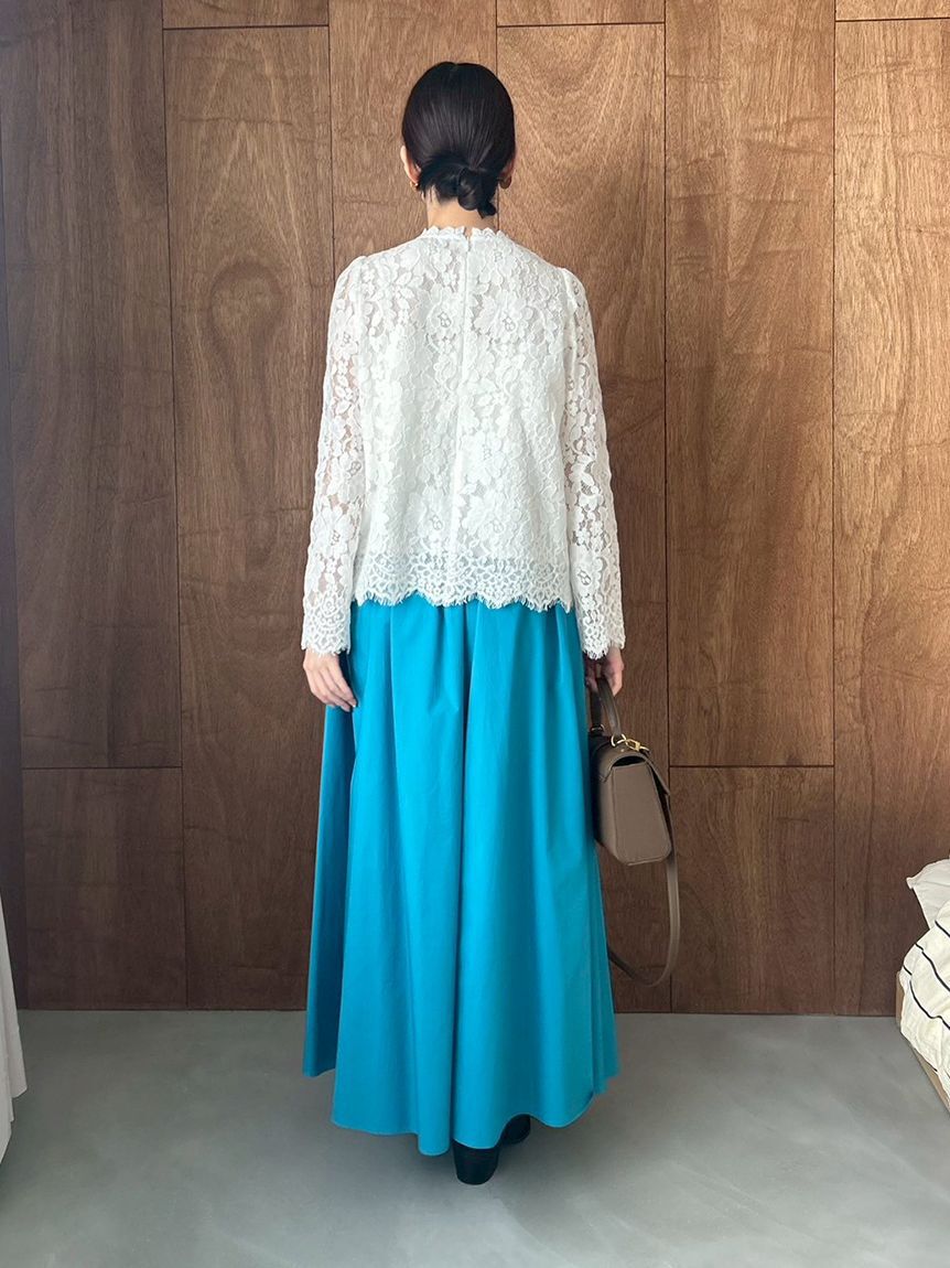 Mila Owen「【00サイズあり】ウエストゴムギャザーマキシスカート」|スカート|