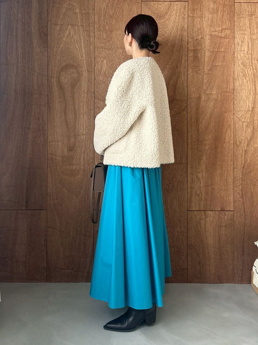 Mila Owen「【00サイズあり】ウエストゴムギャザーマキシスカート」|スカート|