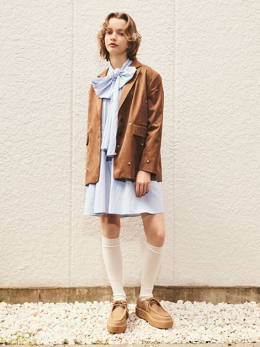 FURFUR「パールチロリアンシューズ」|パンプス|