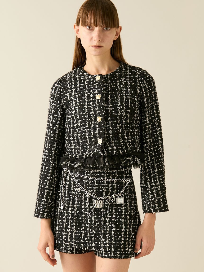 FURFUR「ランダムモチーフチェーンベルト」|ベルト|