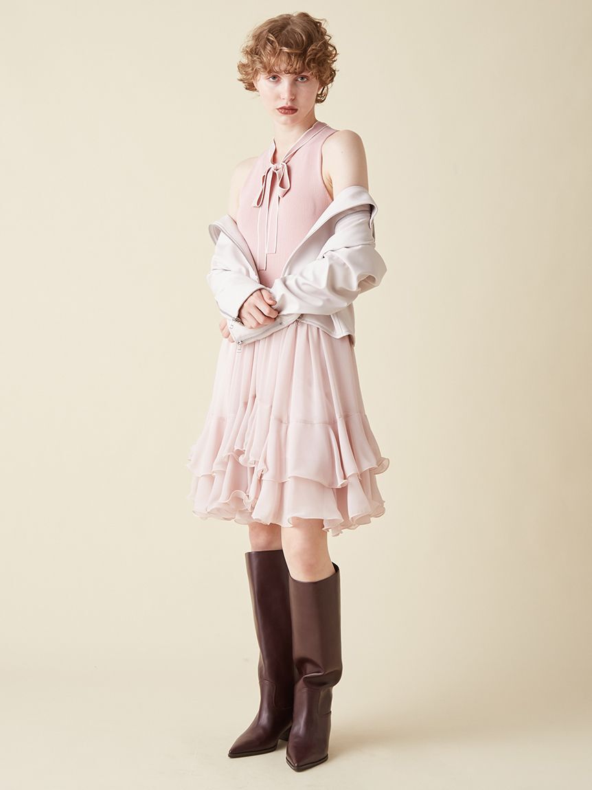 FURFUR「【限定カラー】スカートドッキングワンピース」|ワンピース|