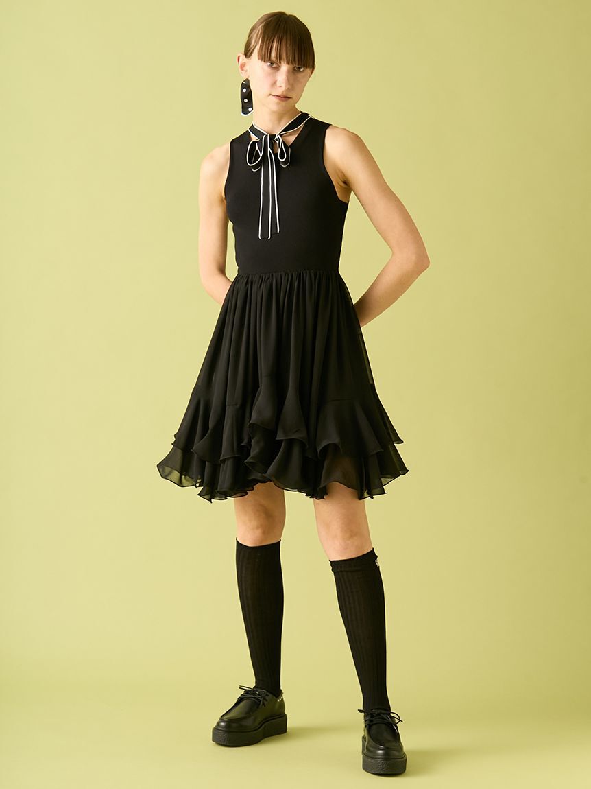 FURFUR「【限定カラー】スカートドッキングワンピース」|ワンピース|