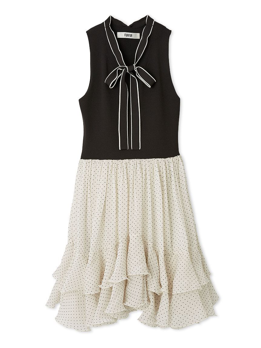 FURFUR「【限定カラー】スカートドッキングワンピース」|ワンピース|