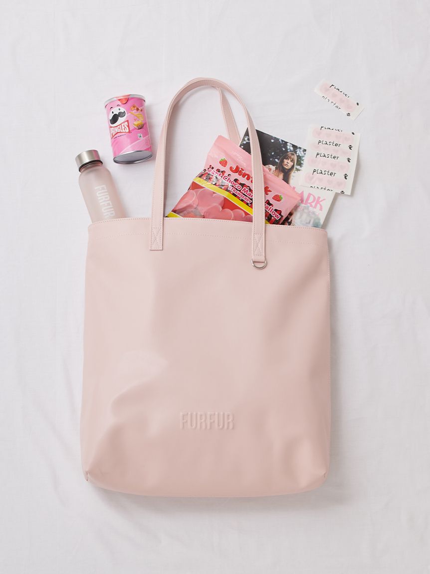 FURFUR「【新色追加】エンボスロゴトートバッグL」|トートバッグ|PNK
