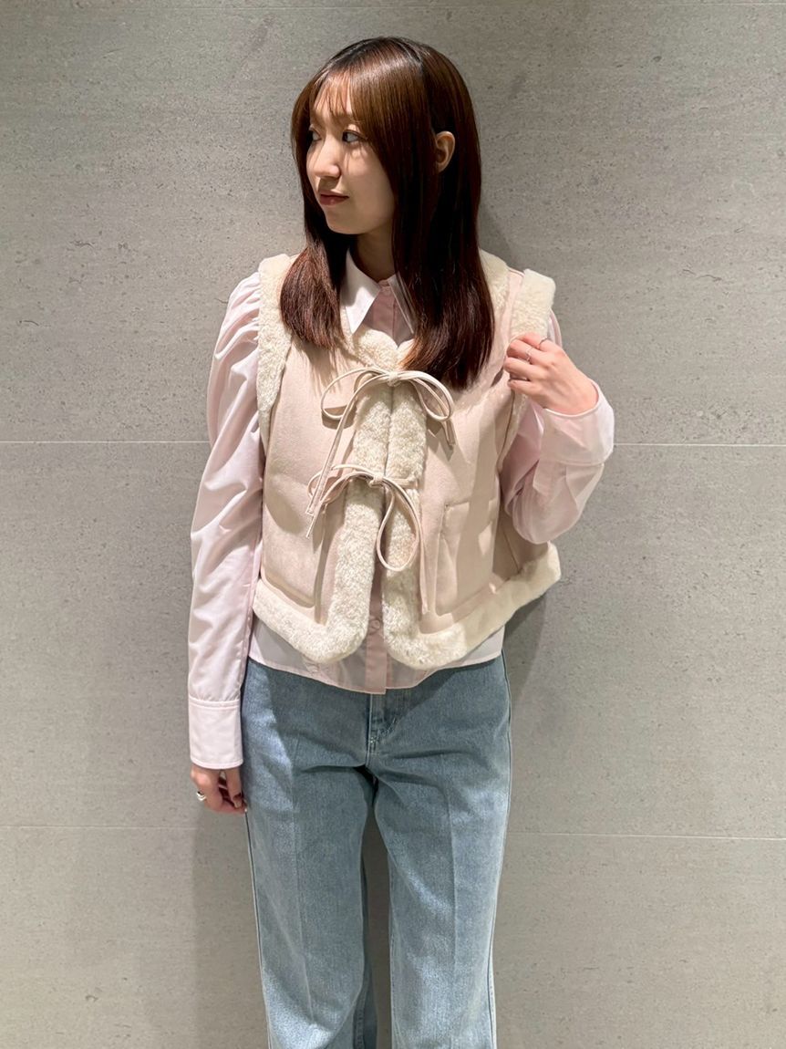 FURFUR「リバーシブルムートンベスト」|ダウンベスト・ベスト|