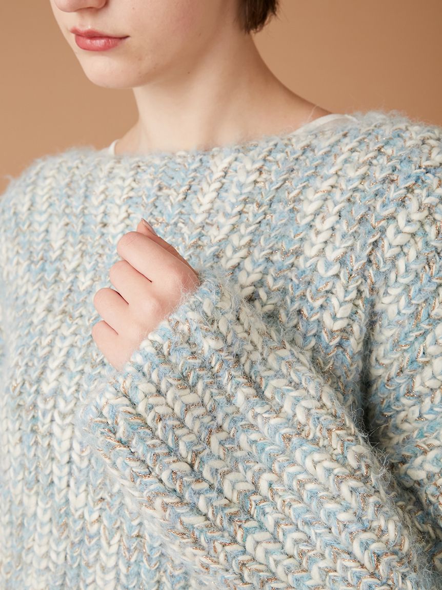 FURFUR「ミックスヤーンチャンキーセーター」|ニット・セーター|