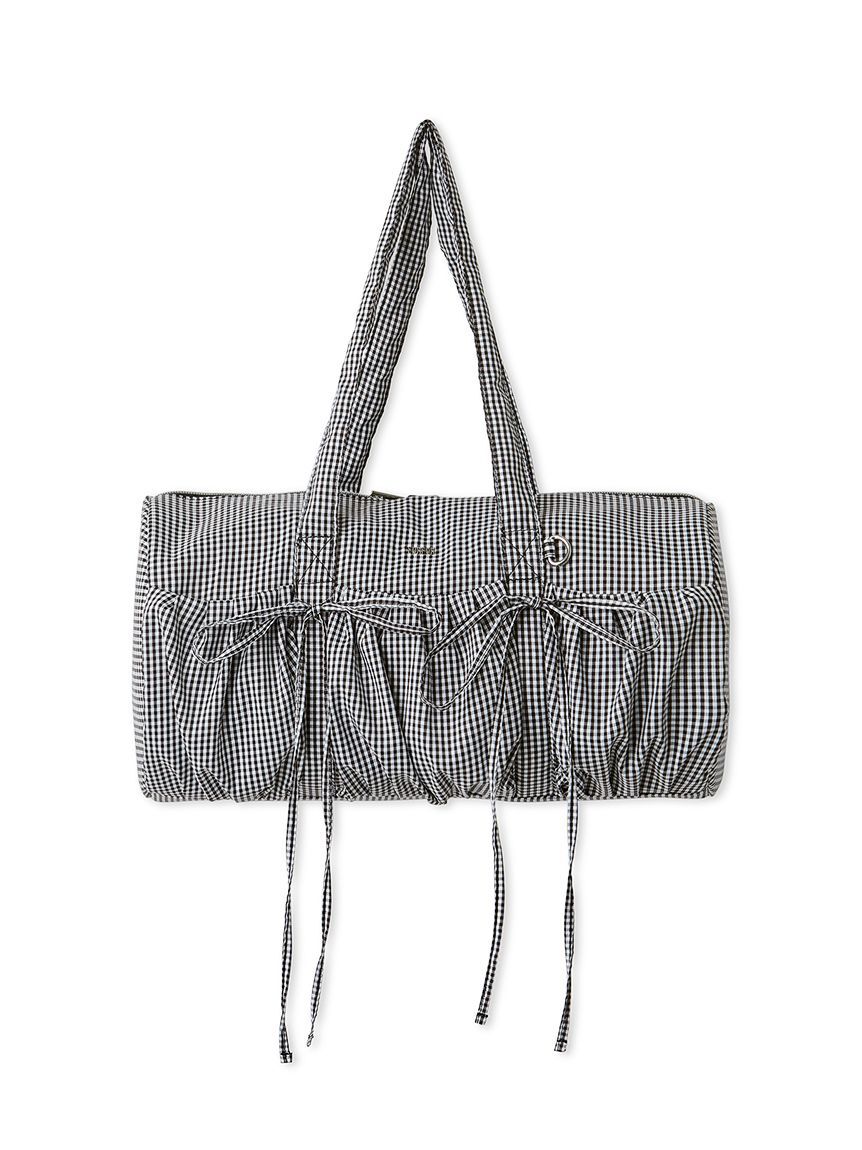 FURFUR「【WEB限定カラー】リボンドラムバッグ」|ショルダー・メッセンジャー|