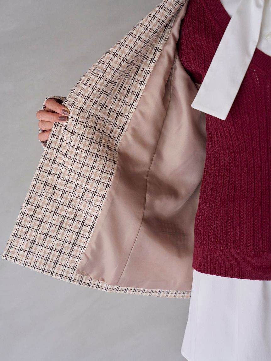 SNIDEL「バリエオーバーサイズジャケット」|テーラードジャケット|