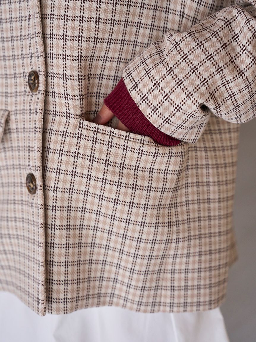 SNIDEL「バリエオーバーサイズジャケット」|テーラードジャケット|