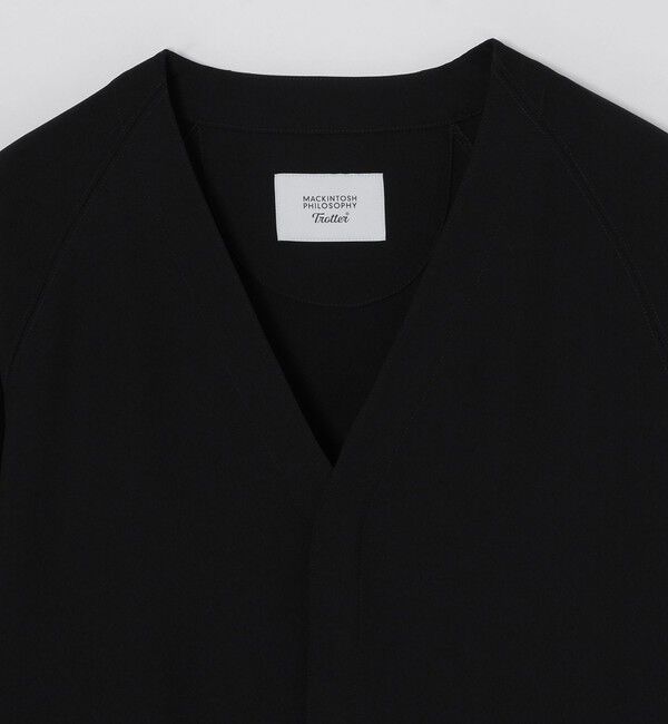 MACKINTOSH PHILOSOPHY「トロッター カーディガン#001（ナンバーワン）ダブルクロスツイル」|ブルゾン・スタジャン|