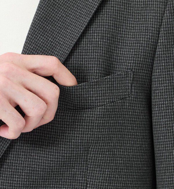 MACKINTOSH PHILOSOPHY「トロッター ジャケット#051 ストレッチドビー/千鳥」|テーラードジャケット|