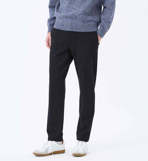 MACKINTOSH PHILOSOPHY「裏起毛ツイルストレッチ エラスティックパンツ」|その他|ブラック