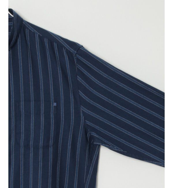 ikka「イージーケアフランネルバンドカラーシャツ」|シャツ・ブラウス|