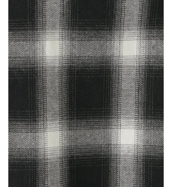 ikka kids「デニム＆チェックオーバーシャツ（120~160cm）」|シャツ・ブラウス|