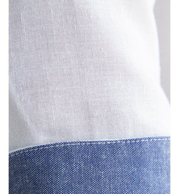 ikka「７ブリネンコンキリカエポケットＳＨ」|シャツ・ブラウス|