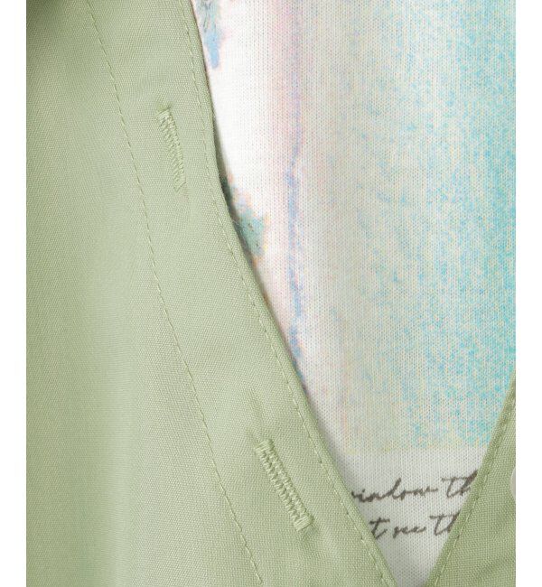 ikka kids「【親子おそろい】フォトTドッキングブラウス（120~160cm）」|シャツ・ブラウス|