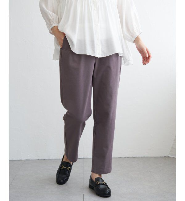 ikka「【雑誌InRed11月号掲載】GOKU楽パンツ テーパード【親子コーデ】」|その他|