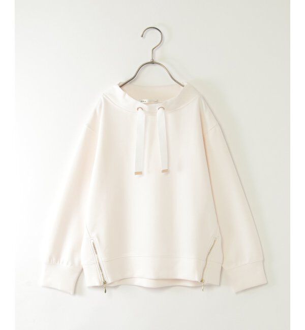 ikka kids「【親子コーデ】カノコダンボールサイドジップスピンドルプルオーバー（120~160cm）」|Tシャツ・カットソー|