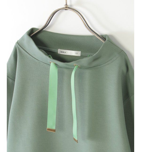 ikka kids「【親子コーデ】カノコダンボールサイドジップスピンドルプルオーバー（120~160cm）」|Tシャツ・カットソー|