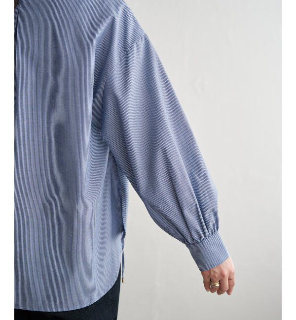 ikka「ドロストロングテールシャツ」|シャツ・ブラウス|