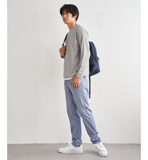 ikka「速乾ピケレイヤードロンT」|Tシャツ・カットソー|