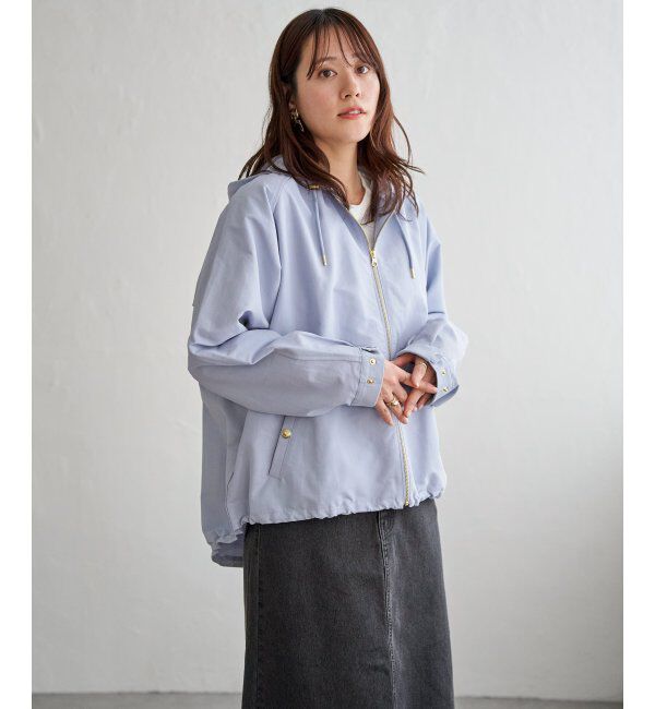 ikka「撥水花粉リリース2WAYマウンテンパーカー」|ブルゾン・スタジャン|