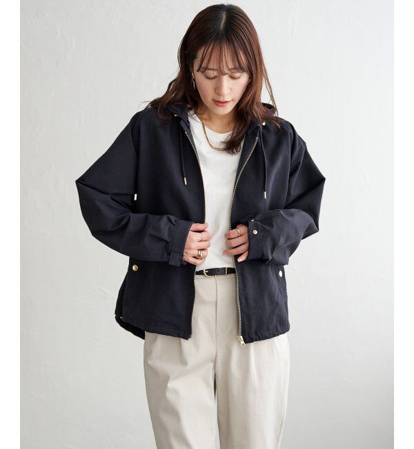 ikka「撥水花粉リリース2WAYマウンテンパーカー」|ブルゾン・スタジャン|