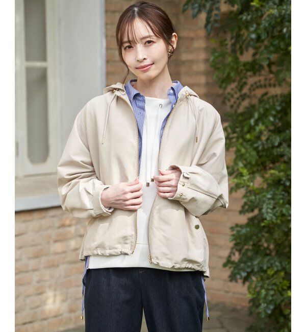 ikka「撥水花粉リリース2WAYマウンテンパーカー」|ブルゾン・スタジャン|