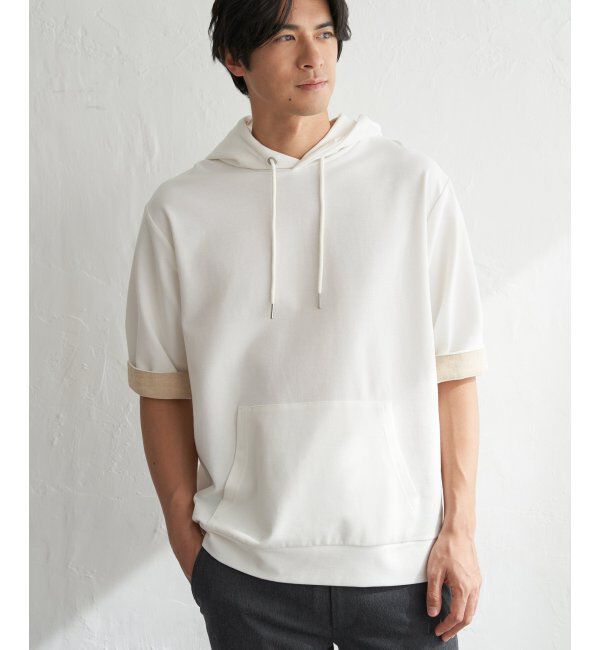 ikka「GOKU楽冷感2WAYパーカ」|Tシャツ・カットソー|