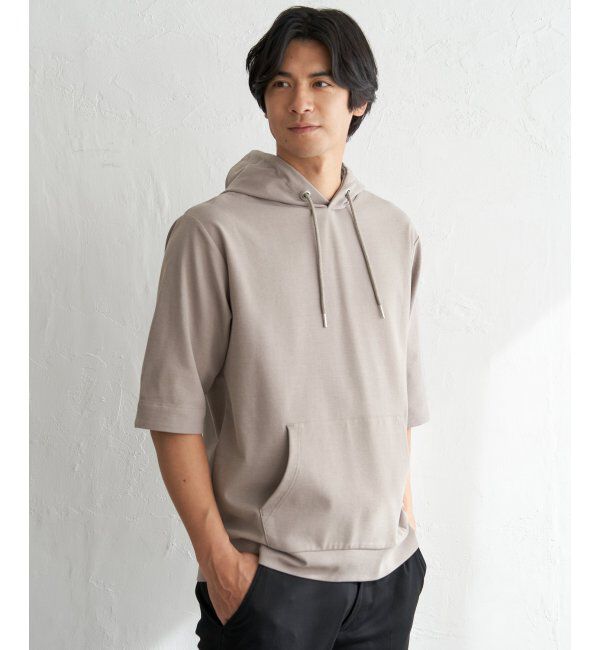 ikka「GOKU楽冷感2WAYパーカ」|Tシャツ・カットソー|