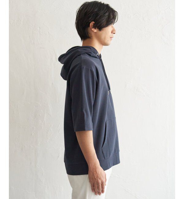 ikka「GOKU楽冷感2WAYパーカ」|Tシャツ・カットソー|