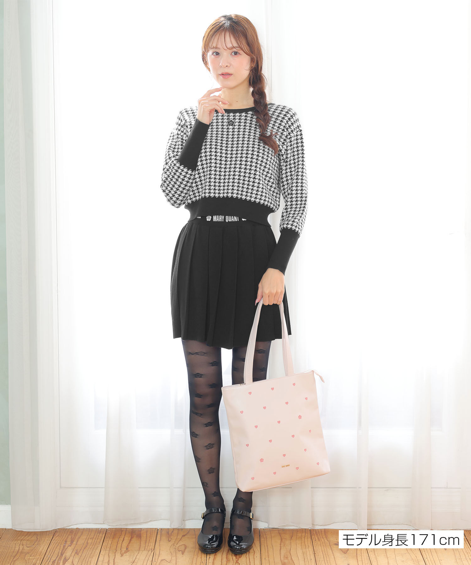 MARY QUANT「バックリボンニット プルオーバー」|シャツ・ブラウス|