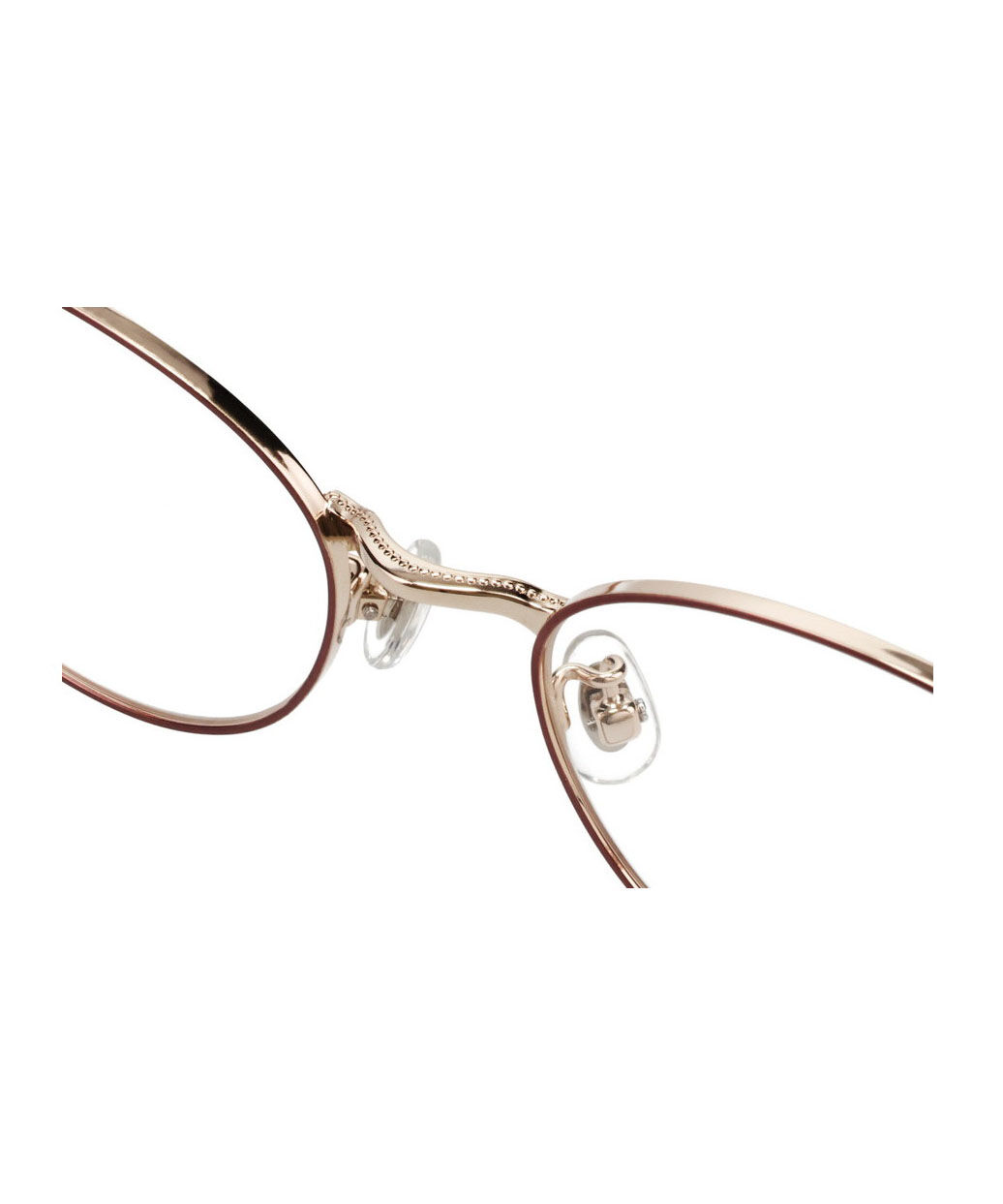  「オーバル型 メガネ｜上品で高級感のある 大人可愛いメガネ フェミニン レンズ交換券付き STANDARD MUSE」|メガネ|