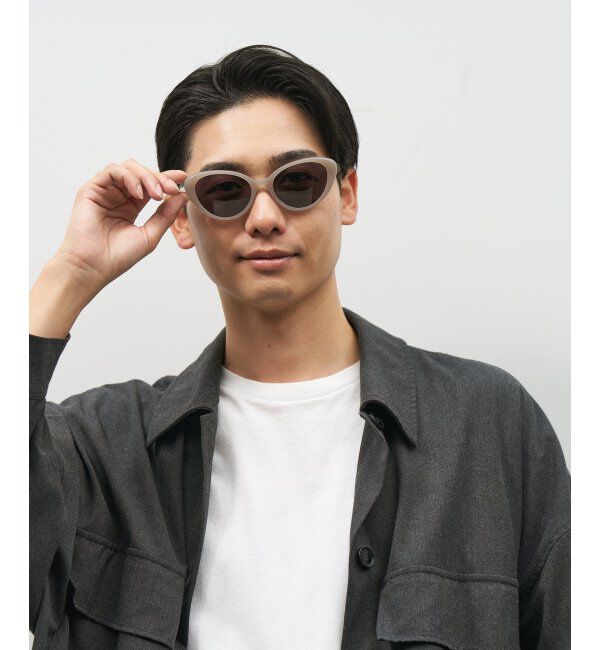  「Zoff｜サングラス｜フォックス型 キャッツアイ｜紫外線対策 UVカット」|サングラス|