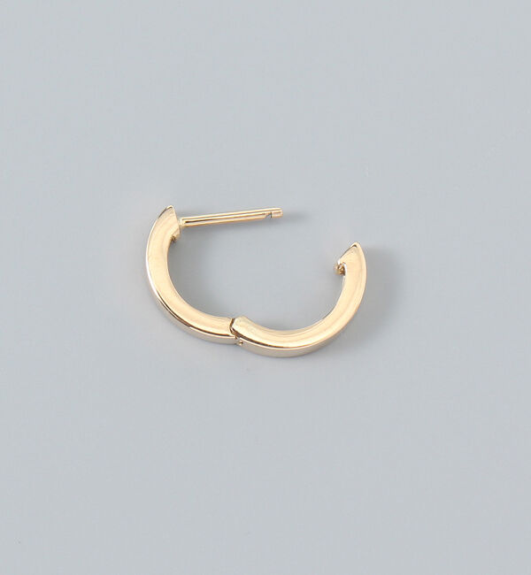 JUPITER「【シリーズ累計販売 2000点突破！】【K10】ストレートフープピアス/ユニセックス/ゴールド」|ピアス|