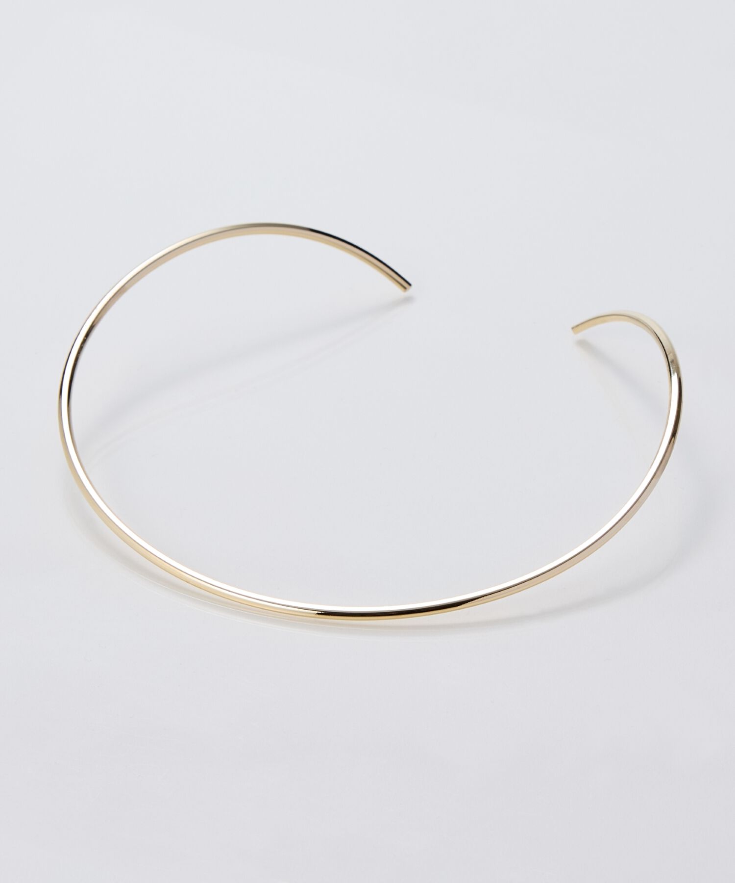 Phoebe「ルーセントラインチョーカー　ゴールド/ネックレス/ネックカフ/40cm」|ネックレス|