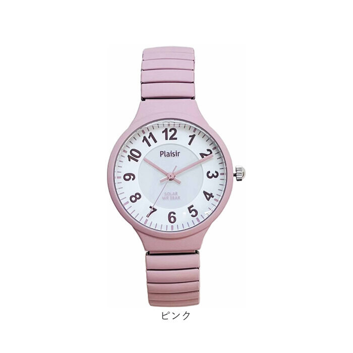 BACKYARD FAMILY「plaisir 時計 通販 腕時計 レディース ソーラー リストウォッチ リストウオッチ」|腕時計|