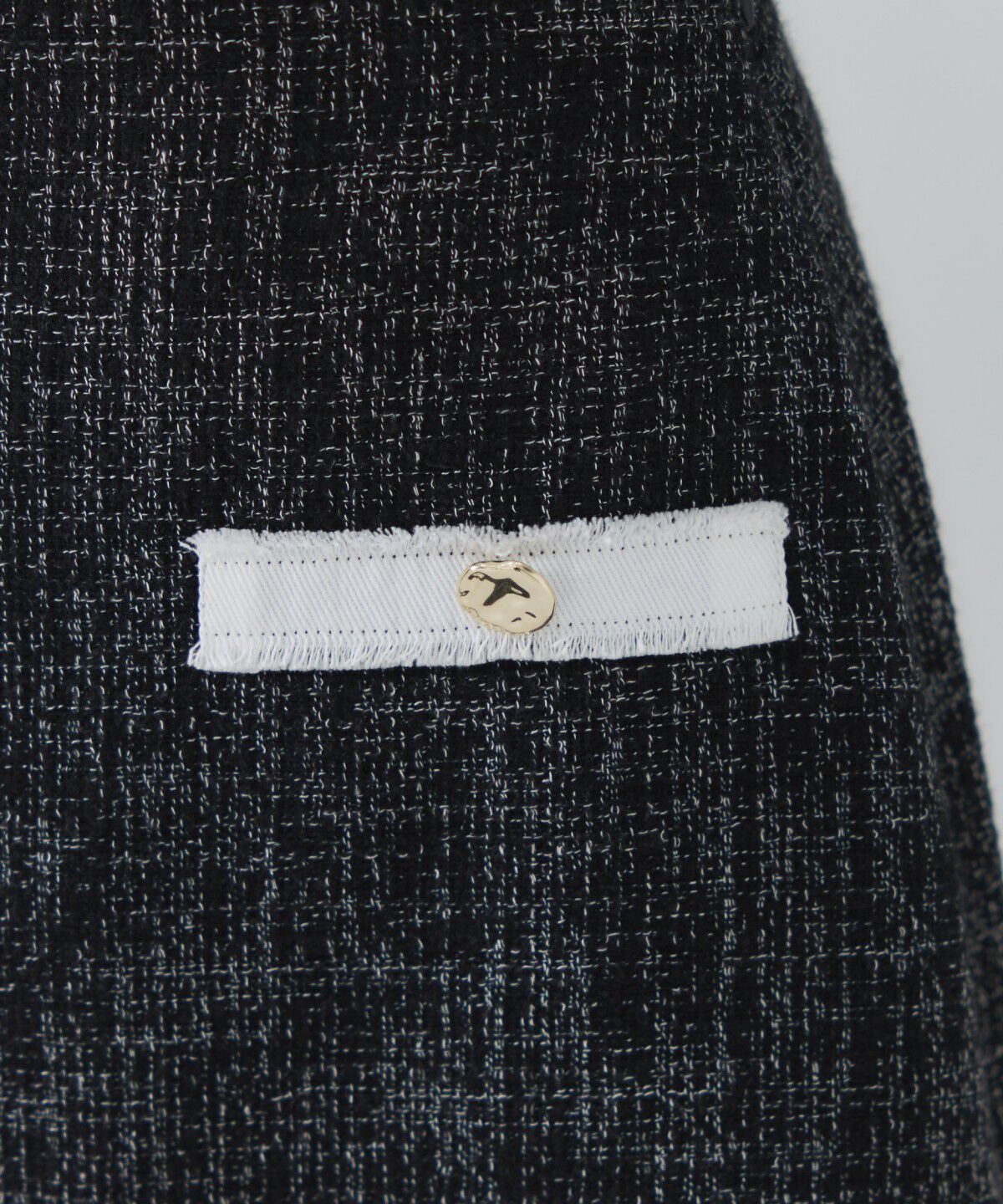 REDYAZEL「ファンシーツイードミニスカート」|台形|