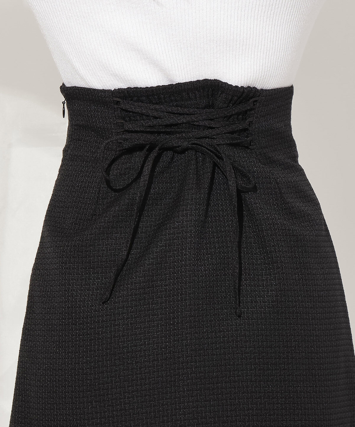 WILLSELECTION「ラインストーンミニスカート」|台形|