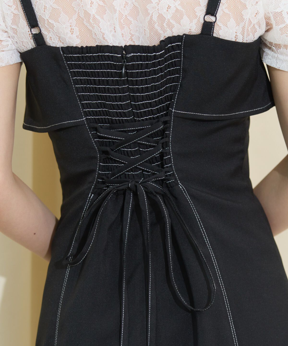 WILLSELECTION「ドレープリボンマーメイドジャンスカ」|ワンピース|