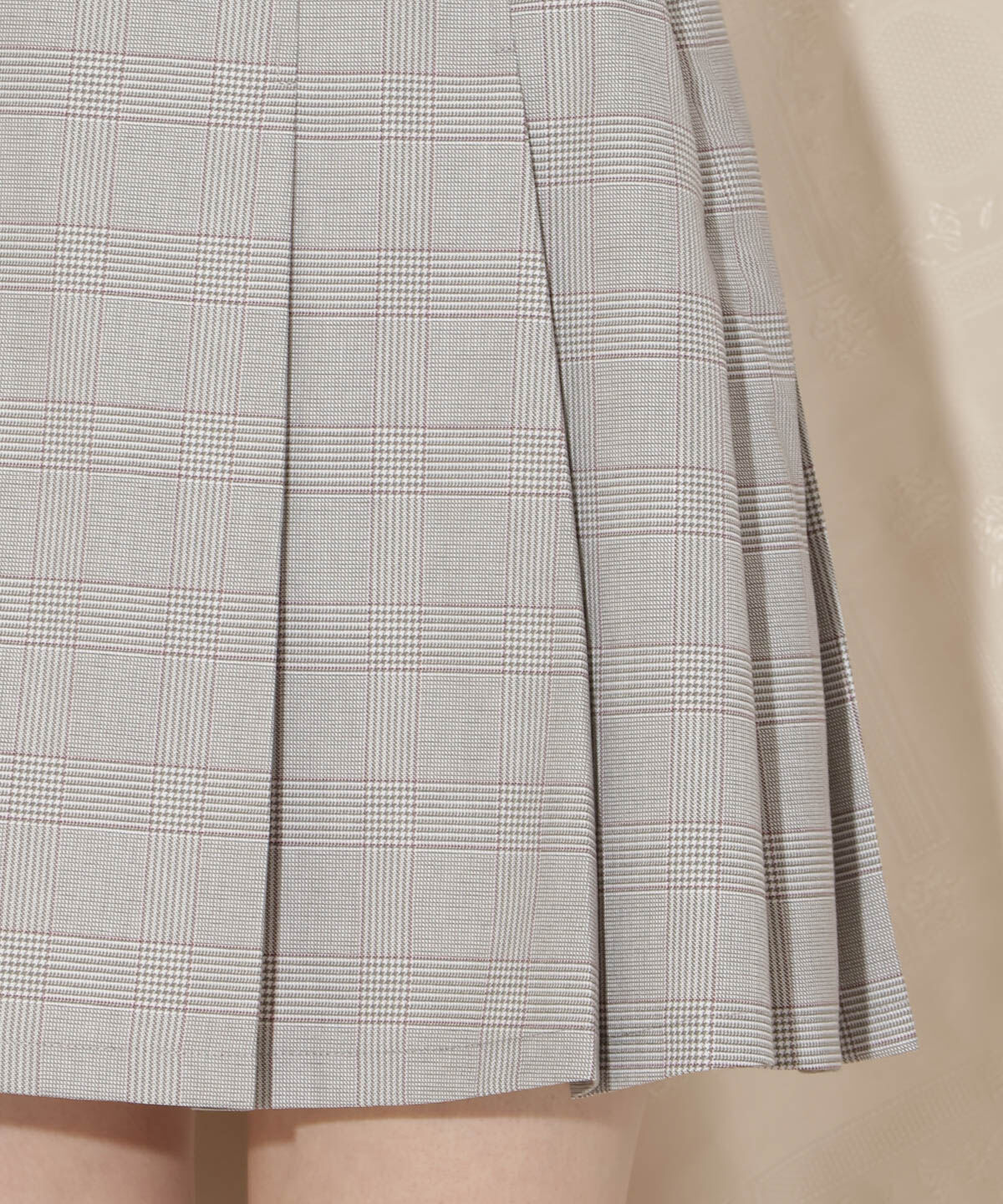 WILLSELECTION「ベルト付きプリーツミニスカート」|スカート|