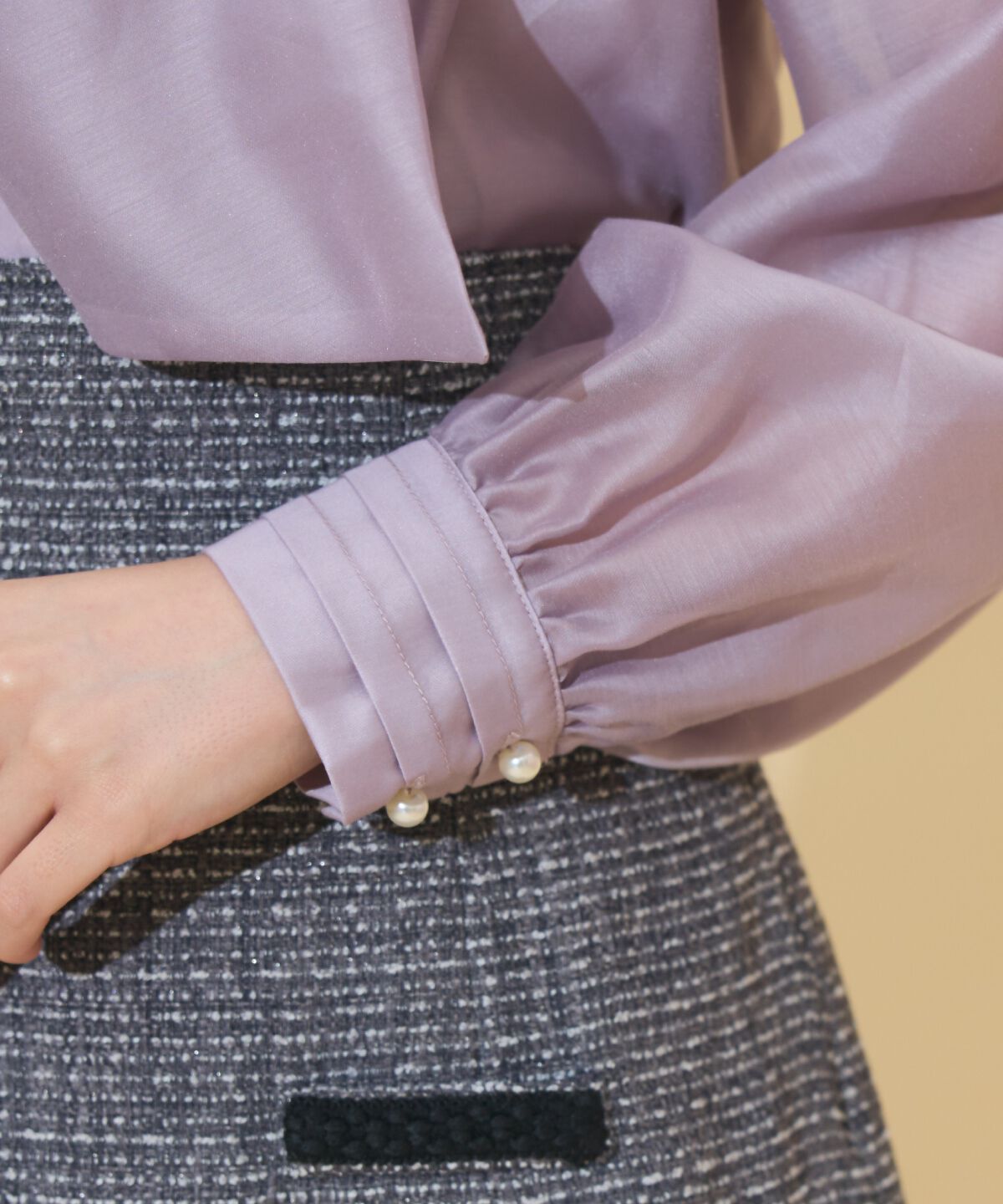 WILLSELECTION「ボリュームリボンタイブラウス」|シャツ・ブラウス|