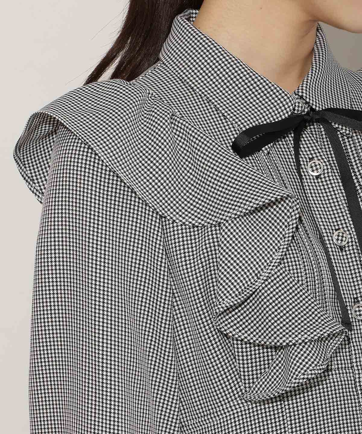 WILLSELECTION「リボンタイティアードシャツワンピース」|ワンピース|