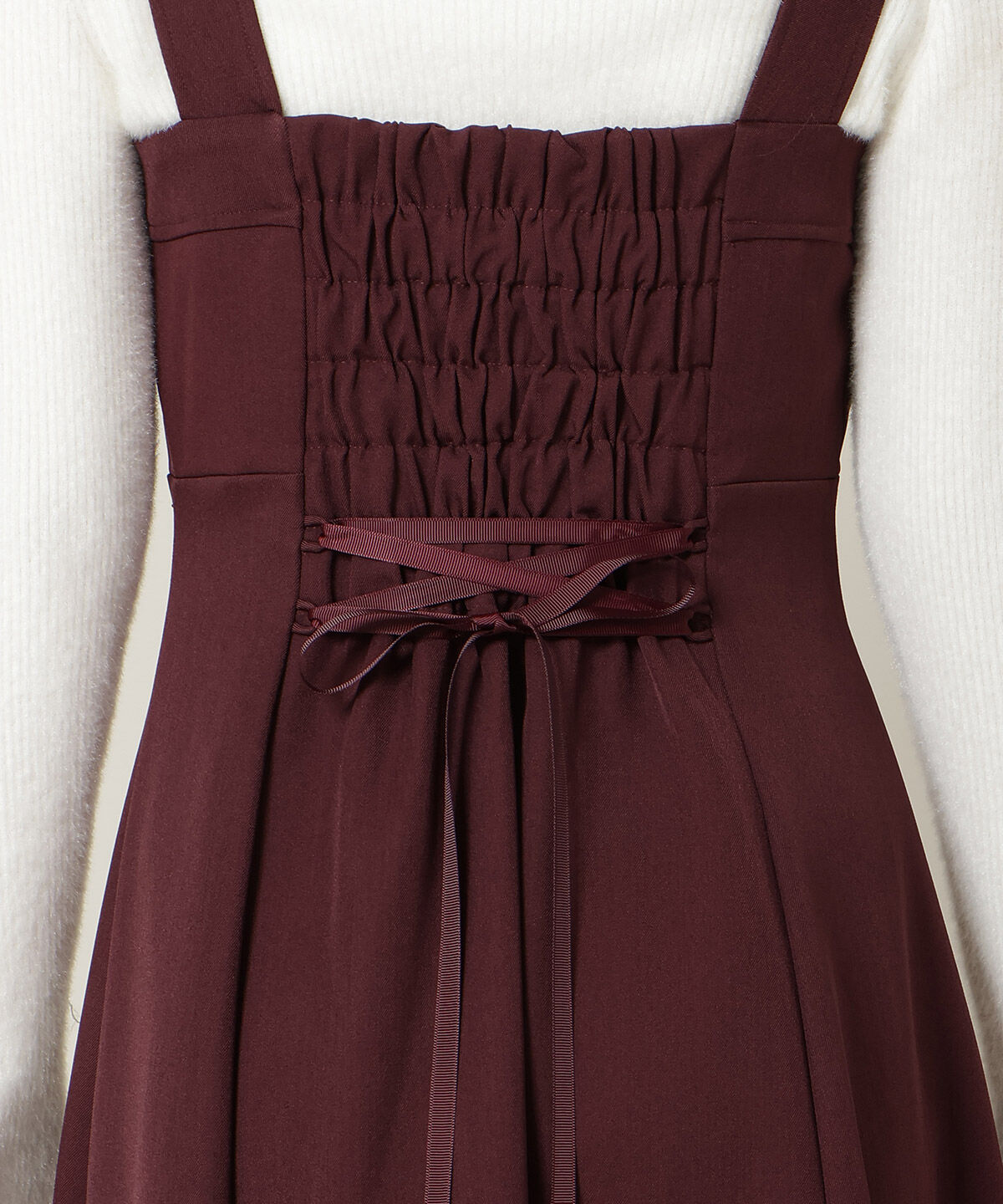 WILLSELECTION「ZIPデザインフレアジャンスカ」|ワンピース|