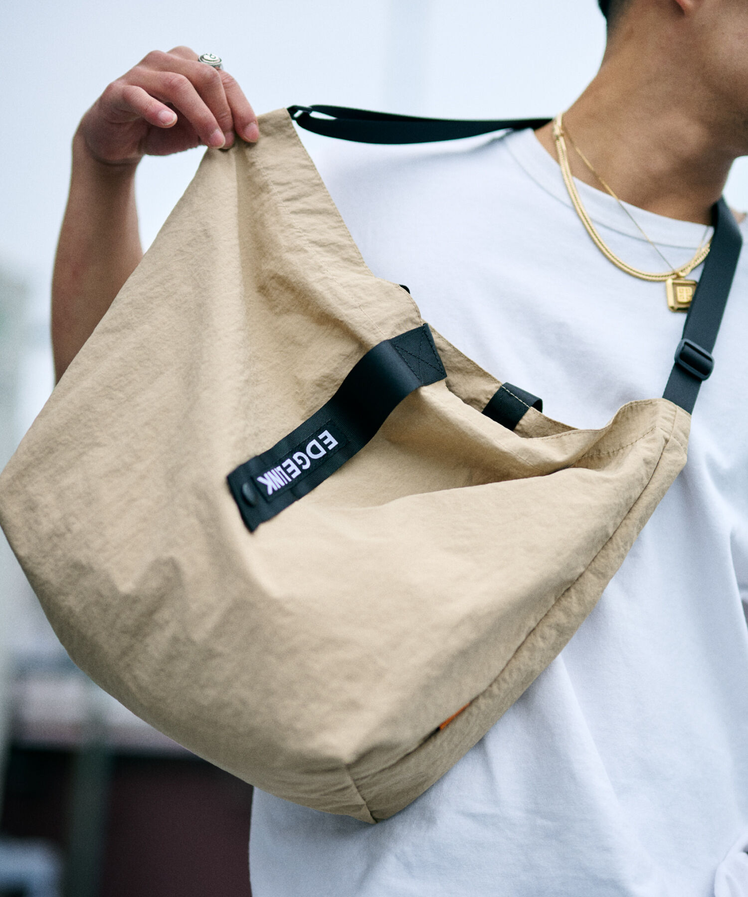 EDGELINK「EDGELINK／エッジリンク NAMPAK ポケッタブルトートバッグ 60194」|ショルダー・メッセンジャー|