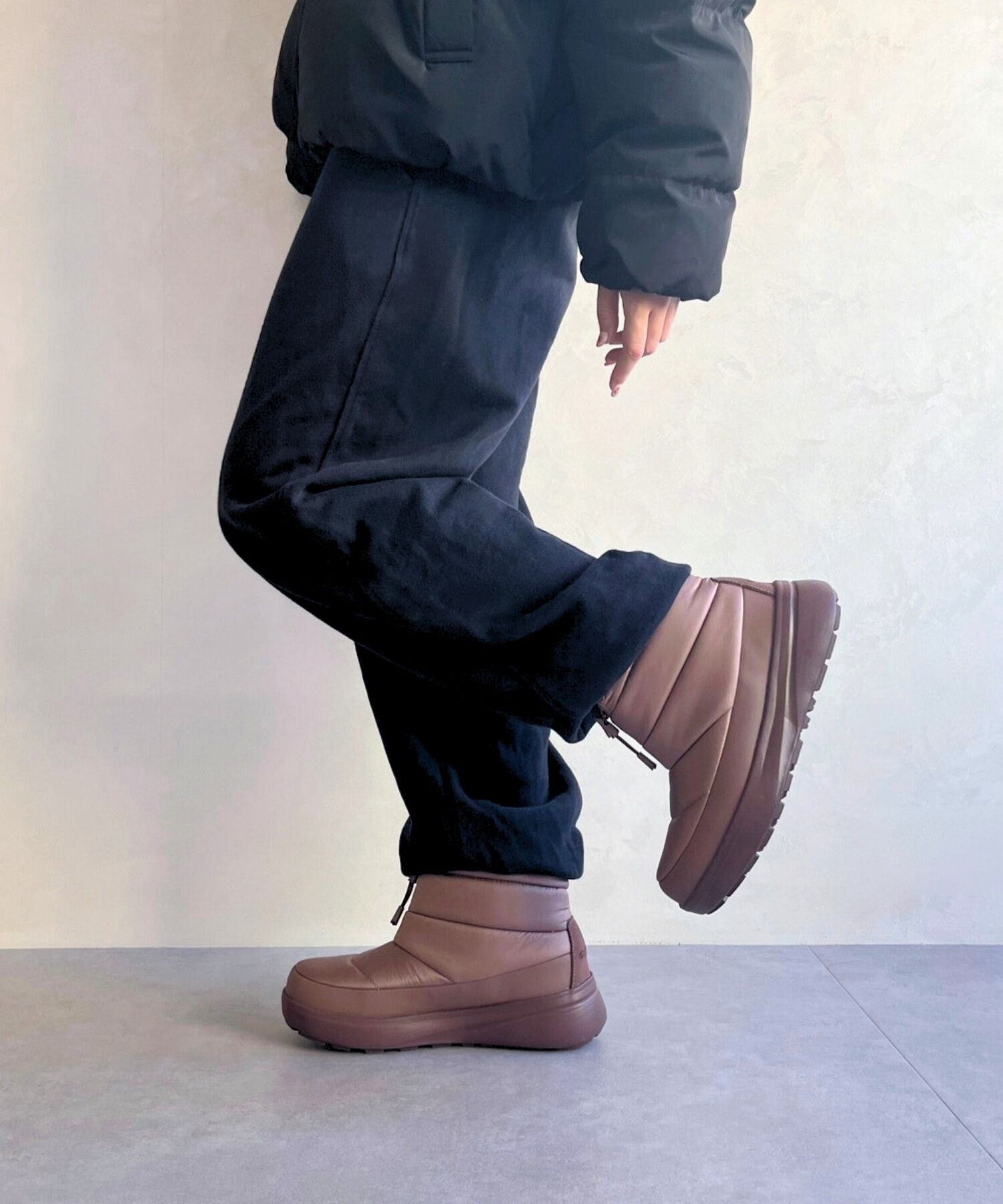 ORiental TRaffic「パデットショートスノーブーツ/OT3404」|レインシューズ|